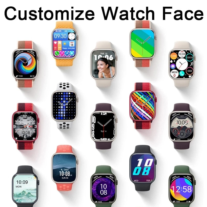 Smartwatch Call Custom Watch Face Sports Waterproof Smart Watch