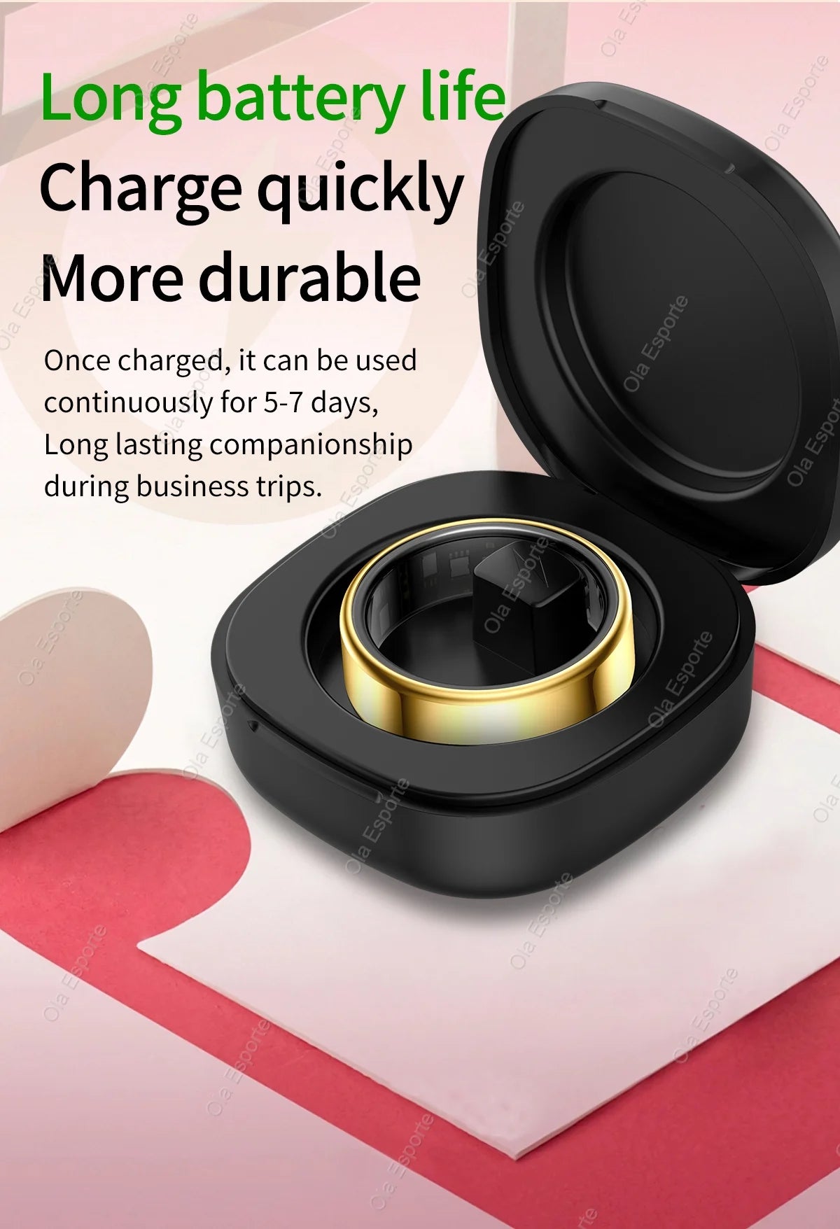 Ola Esporte Smart Ring: Advanced Health Monitoring in Minimalist Design
