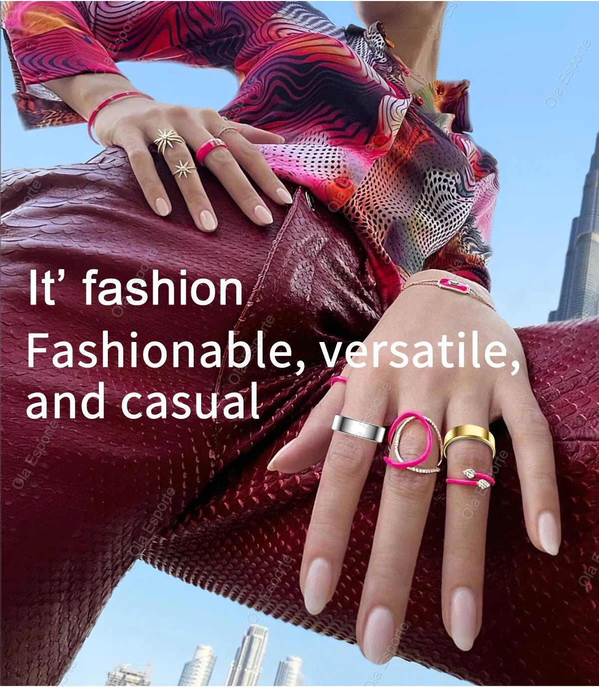 Ola Esporte Smart Ring: Advanced Health Monitoring in Minimalist Design