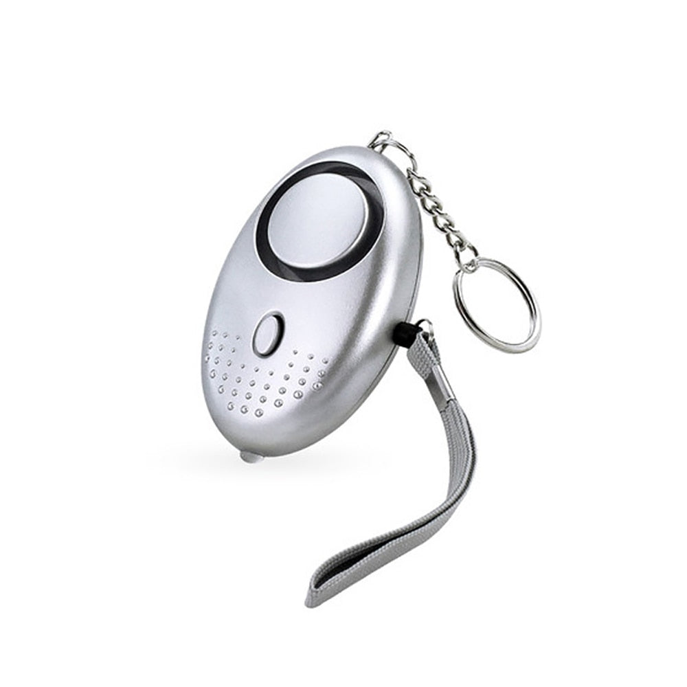 Self Defense Alarm Women120dB Egg Shape Girl Security Protect Alert Personal Safety Scream Loud Keychain Emergency Alarm