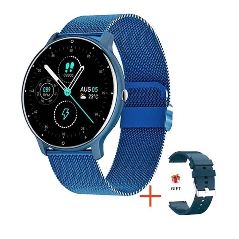 Smart Watch Full Touch Screen Sport Fitness Watch Waterproof Bluetooth