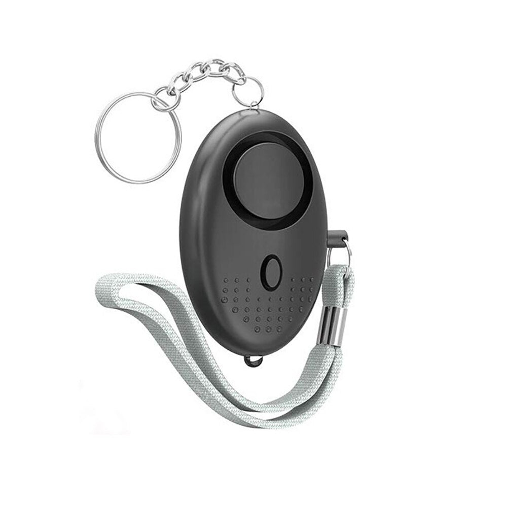 Self Defense Alarm Women120dB Egg Shape Girl Security Protect Alert Personal Safety Scream Loud Keychain Emergency Alarm