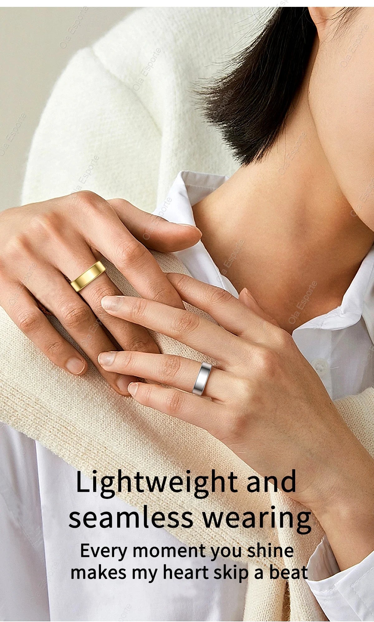 Ola Esporte Smart Ring: Advanced Health Monitoring in Minimalist Design