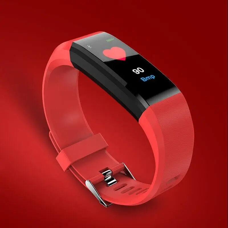 Intelligent Sports Bracelet Smartwatch for iOS Android Sport Fitness Tracker Kids Touch Wristband Watch