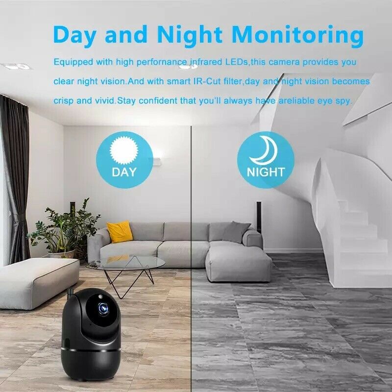 Baby Monitor Night Vision Security Home Surveillance Camera