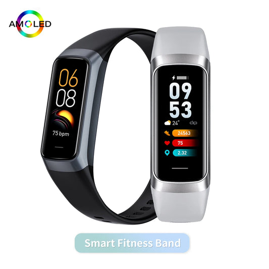 Advanced AMOLED Smartwatch with Body Temperature Monitoring – Your Complete Fitness Companion