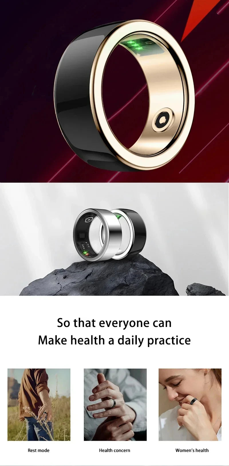 Xiaomi Smart Ring – Advanced Health Monitoring at Your Fingertip