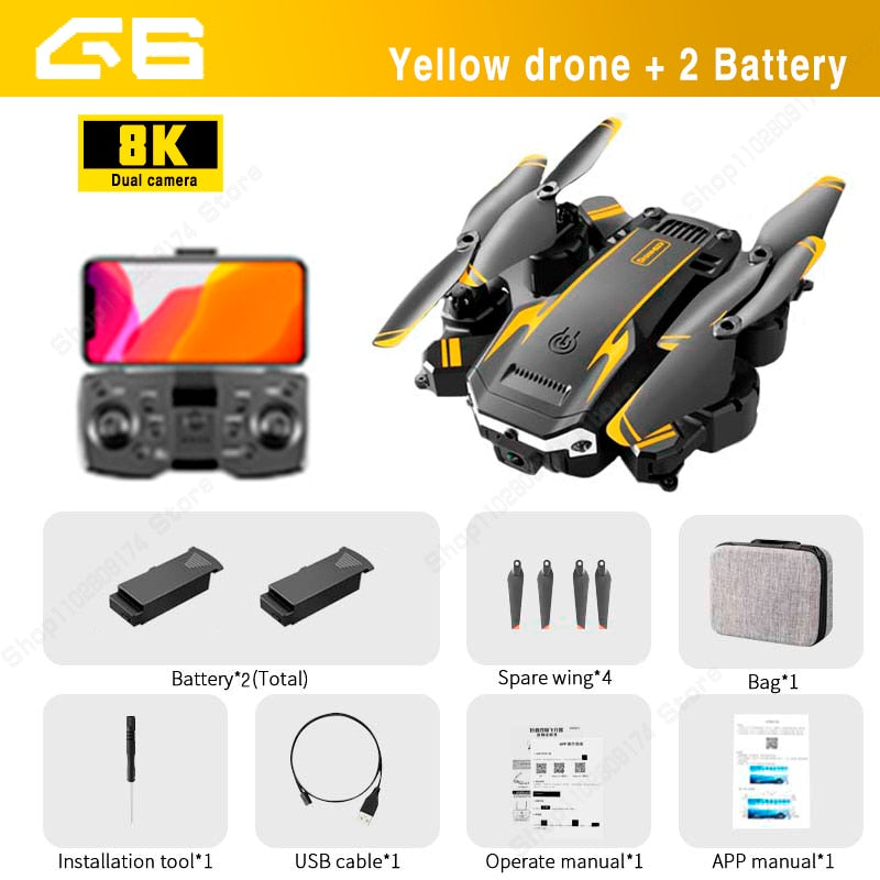 Drone 5G GPS Drone 8k Professional HD Camera Obstacle Avoidance Aerial Photography Foldable Quadcopter 5000M