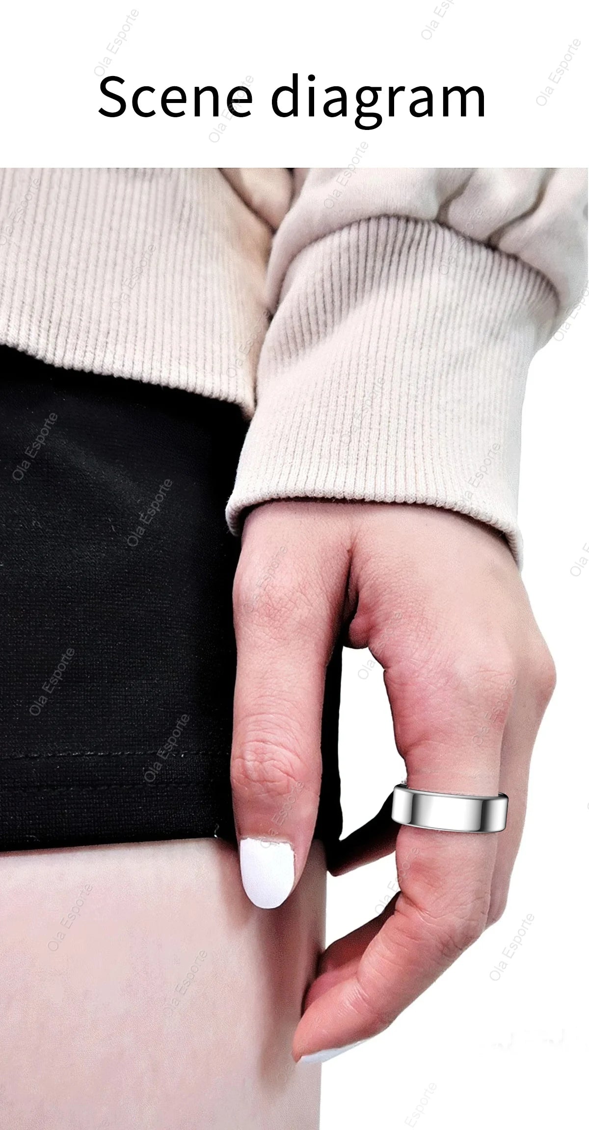 Ola Esporte Smart Ring: Advanced Health Monitoring in Minimalist Design