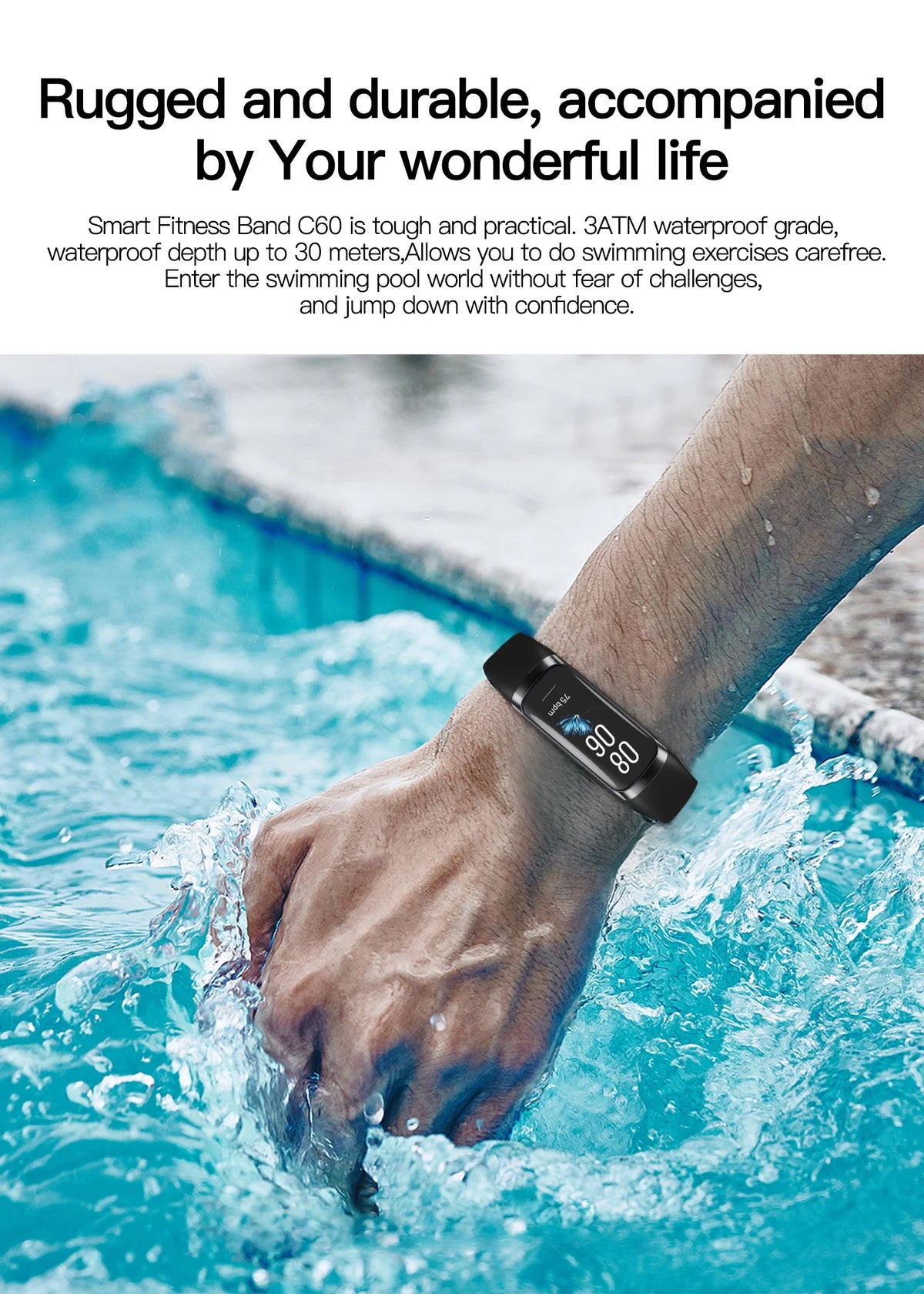 Advanced AMOLED Smartwatch with Body Temperature Monitoring – Your Complete Fitness Companion