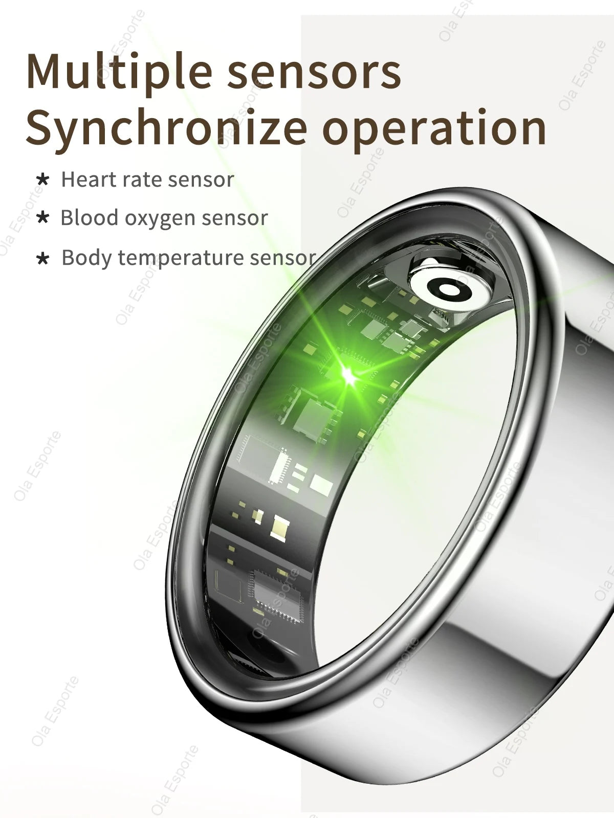 Ola Esporte Smart Ring: Advanced Health Monitoring in Minimalist Design