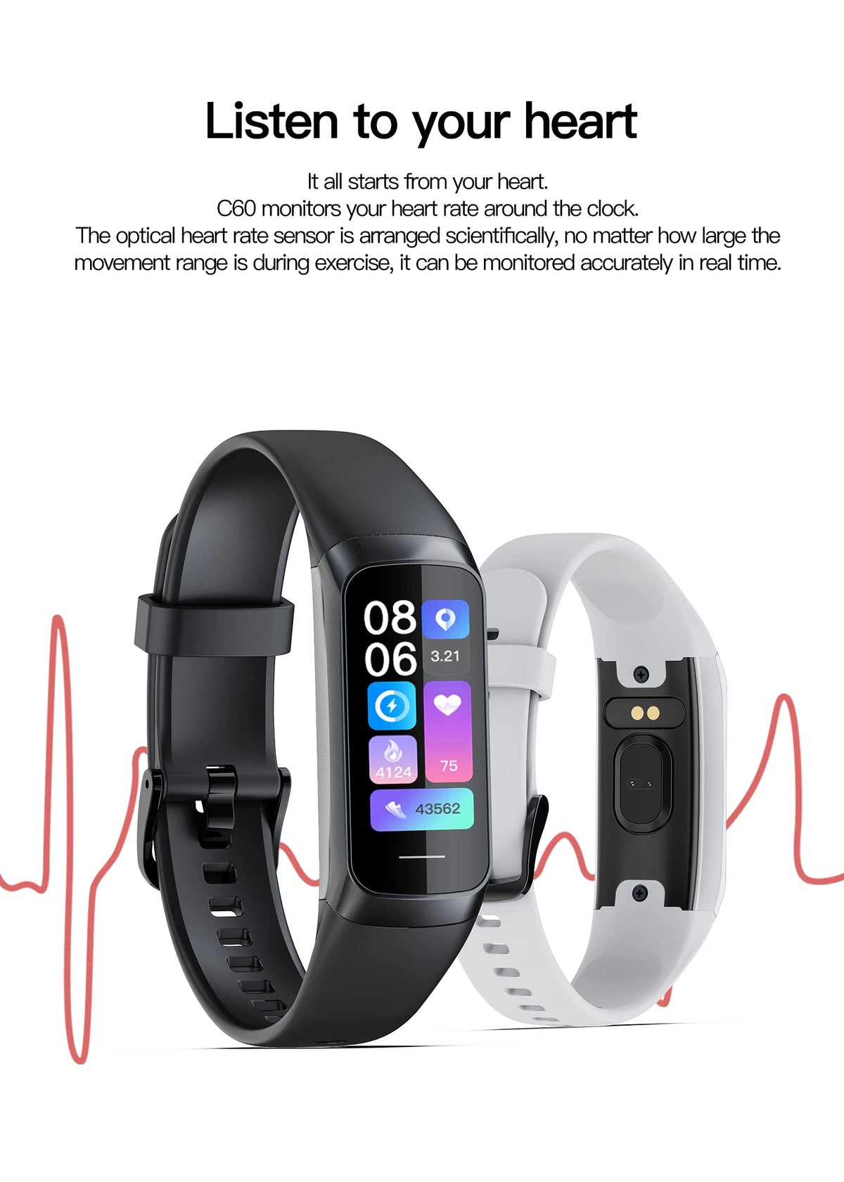 Advanced AMOLED Smartwatch with Body Temperature Monitoring – Your Complete Fitness Companion