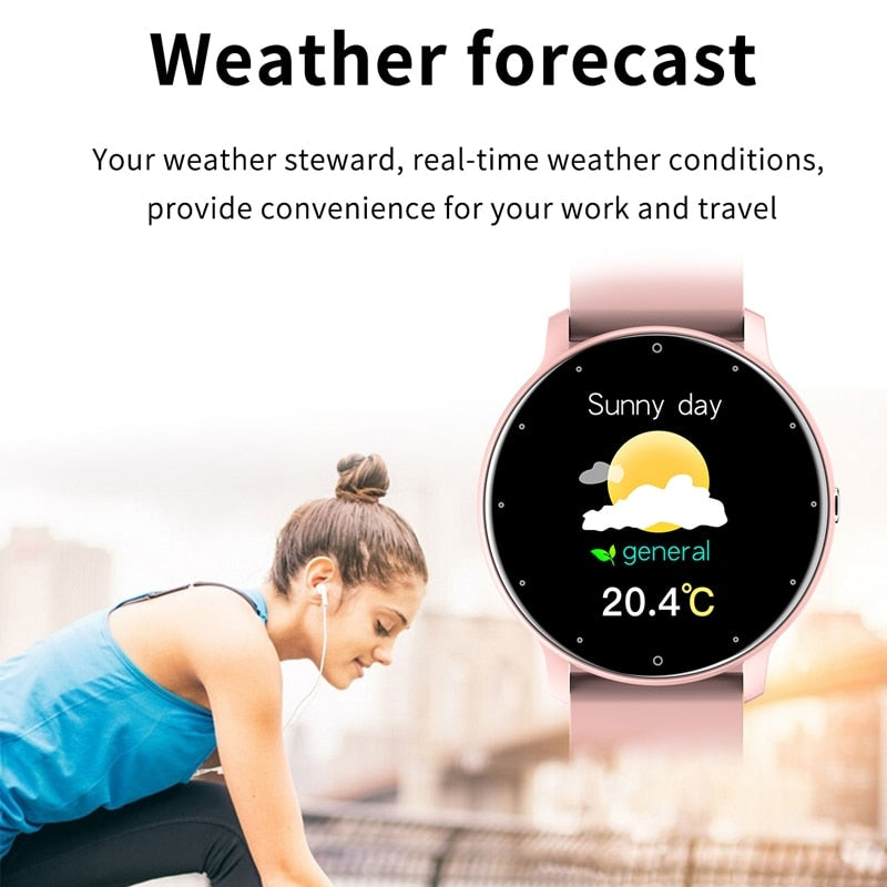 Smart Watch Full Touch Screen Sport Fitness Watch Waterproof Bluetooth