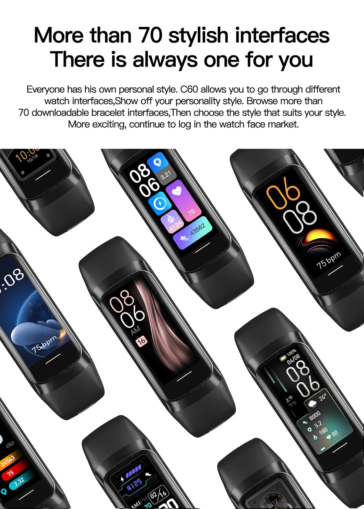 Advanced AMOLED Smartwatch with Body Temperature Monitoring – Your Complete Fitness Companion