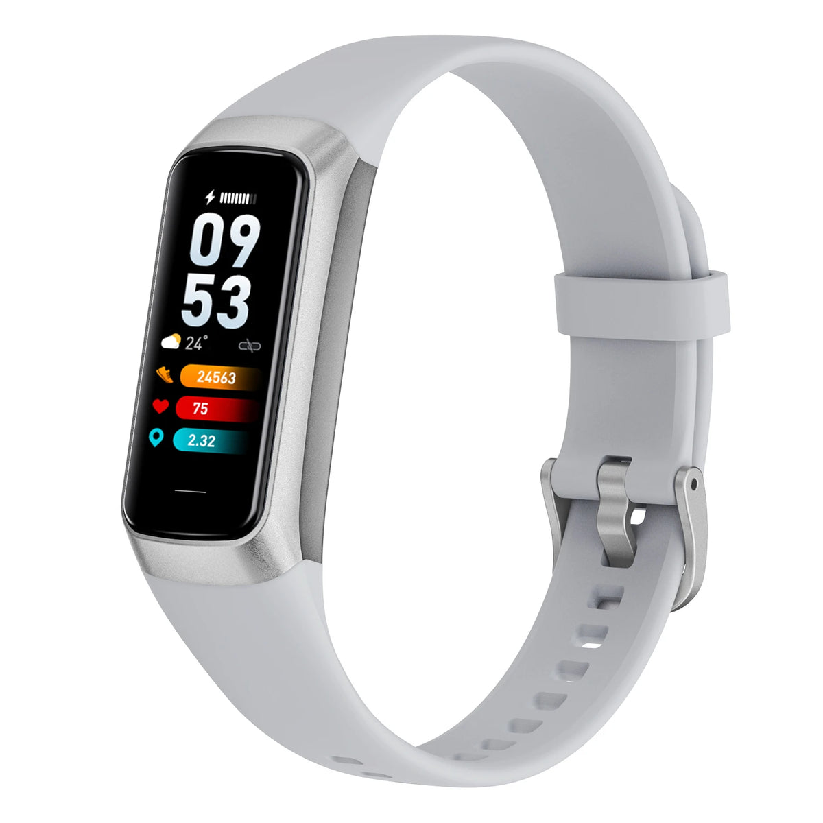 Advanced AMOLED Smartwatch with Body Temperature Monitoring – Your Complete Fitness Companion