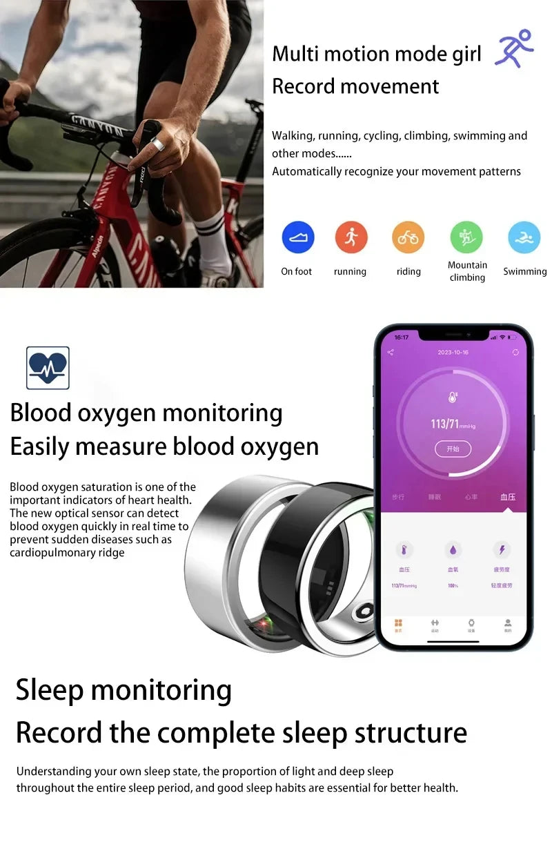Xiaomi Smart Ring – Advanced Health Monitoring at Your Fingertip