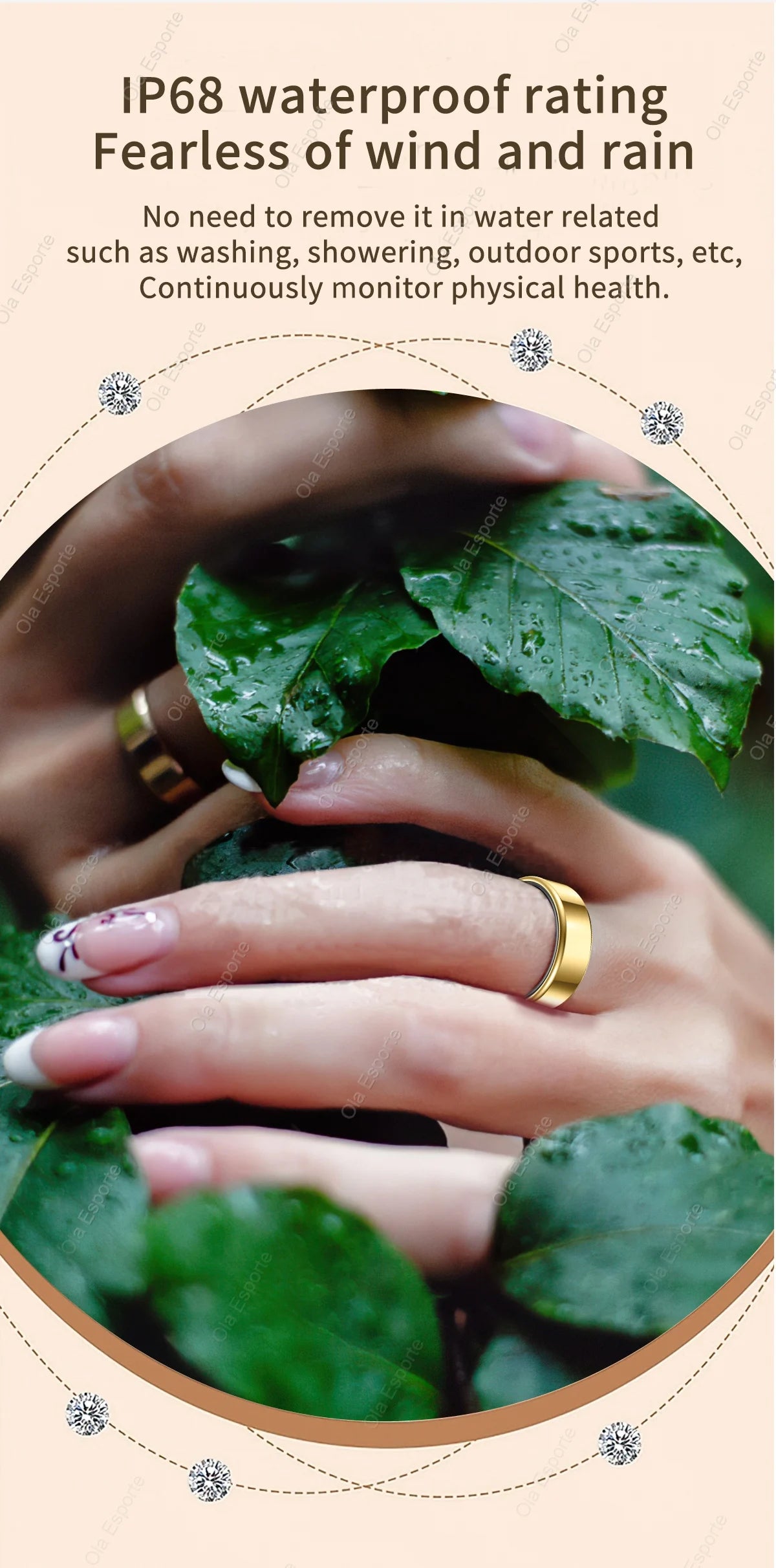 Ola Esporte Smart Ring: Advanced Health Monitoring in Minimalist Design