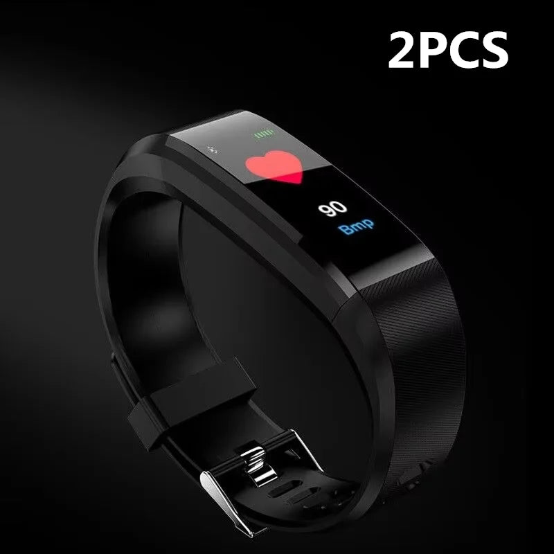 Intelligent Sports Bracelet Smartwatch for iOS Android Sport Fitness Tracker Kids Touch Wristband Watch