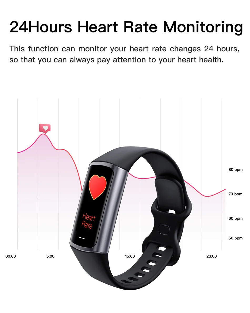 LIGE Fashion Smartwatch – Health Monitoring & Sports Tracking for Men & Ladies