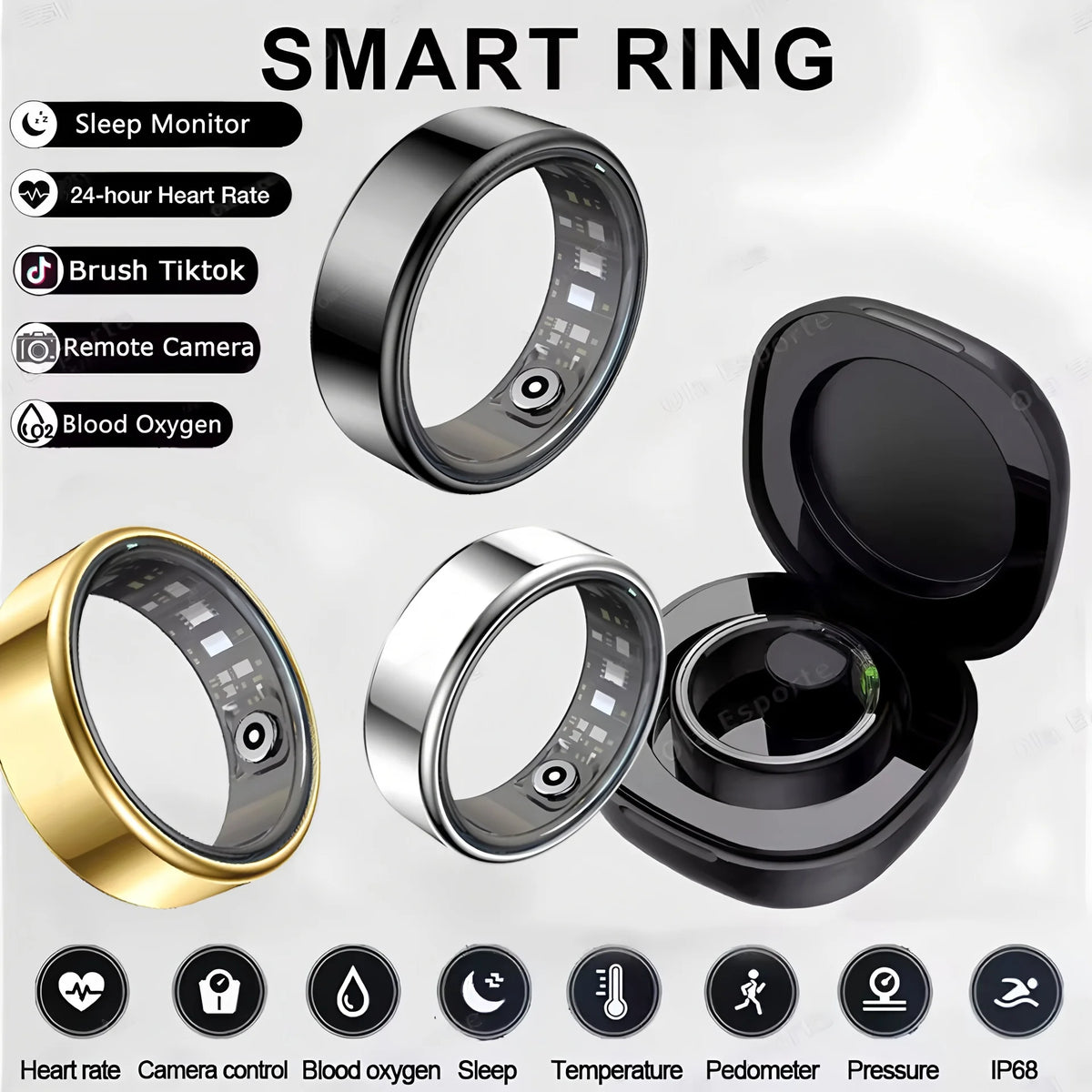 Ola Esporte Smart Ring: Advanced Health Monitoring in Minimalist Design