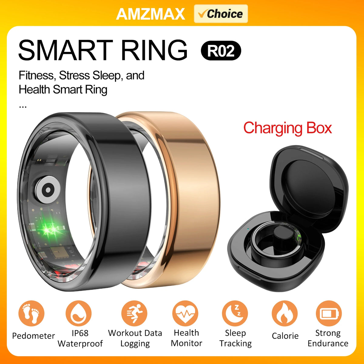 Smart Ring — Advanced Fitness &amp; Health Monitoring