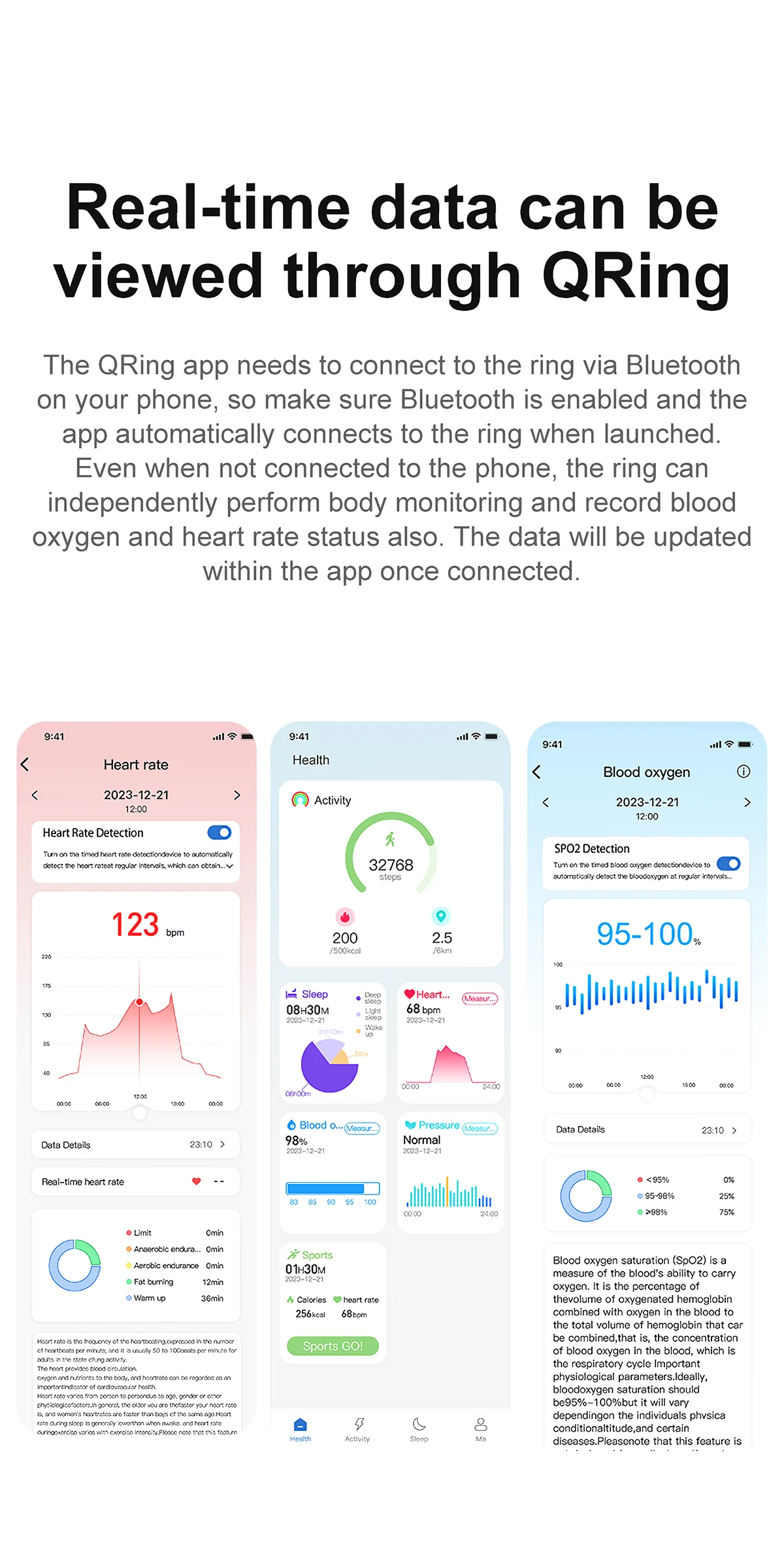 Smart Ring — Advanced Fitness &amp; Health Monitoring