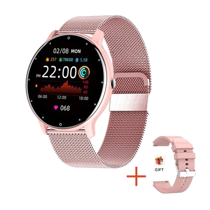 Smart Watch Full Touch Screen Sport Fitness Watch Waterproof Bluetooth