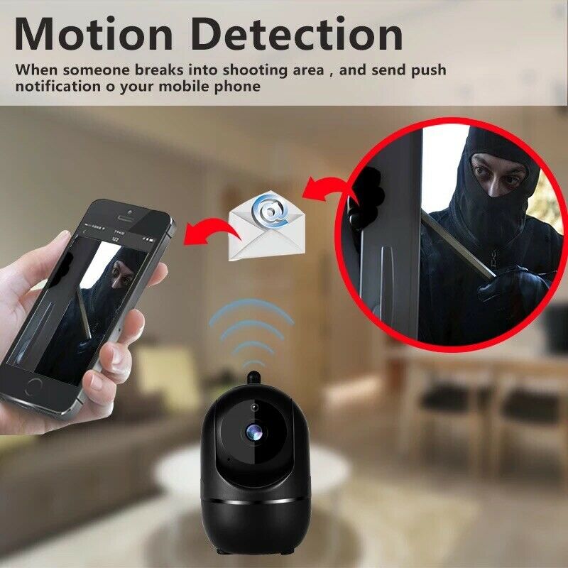 Baby Monitor Night Vision Security Home Surveillance Camera