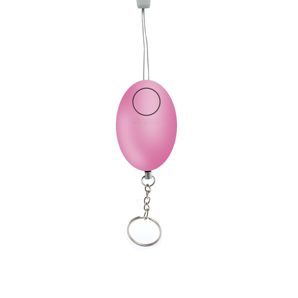 Self Defense Alarm Women120dB Egg Shape Girl Security Protect Alert Personal Safety Scream Loud Keychain Emergency Alarm