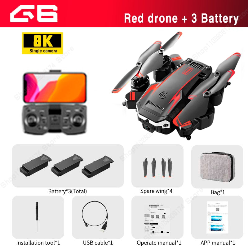 Drone 5G GPS Drone 8k Professional HD Camera Obstacle Avoidance Aerial Photography Foldable Quadcopter 5000M