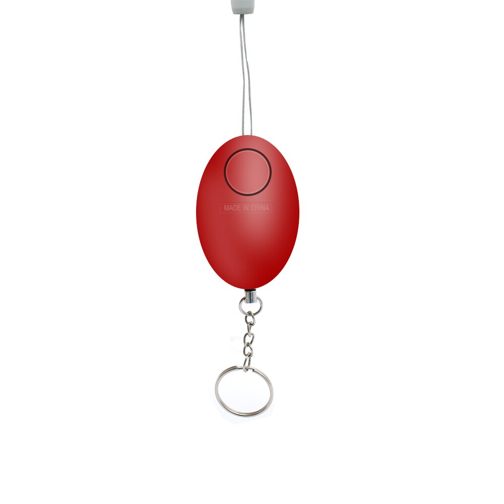 Self Defense Alarm Women120dB Egg Shape Girl Security Protect Alert Personal Safety Scream Loud Keychain Emergency Alarm