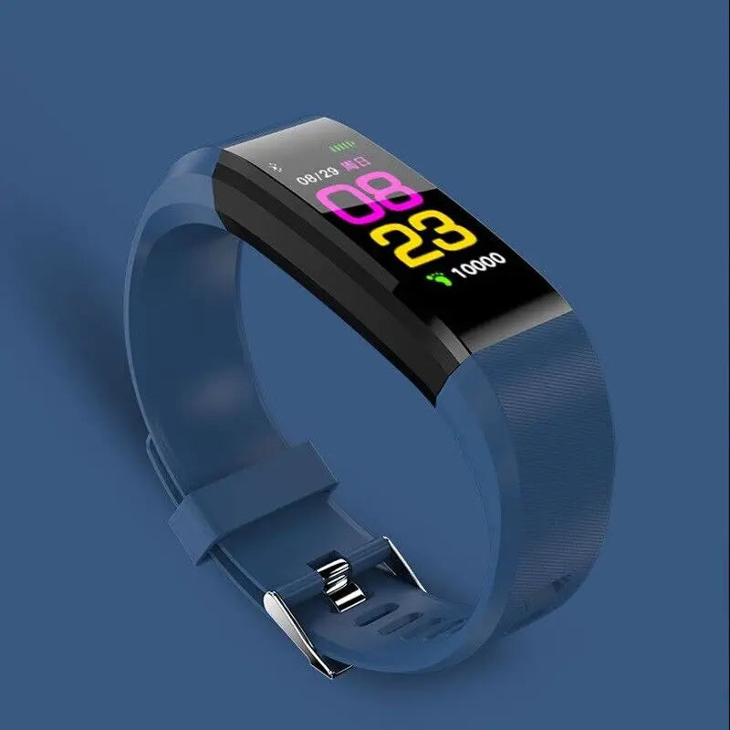 Intelligent Sports Bracelet Smartwatch for iOS Android Sport Fitness Tracker Kids Touch Wristband Watch