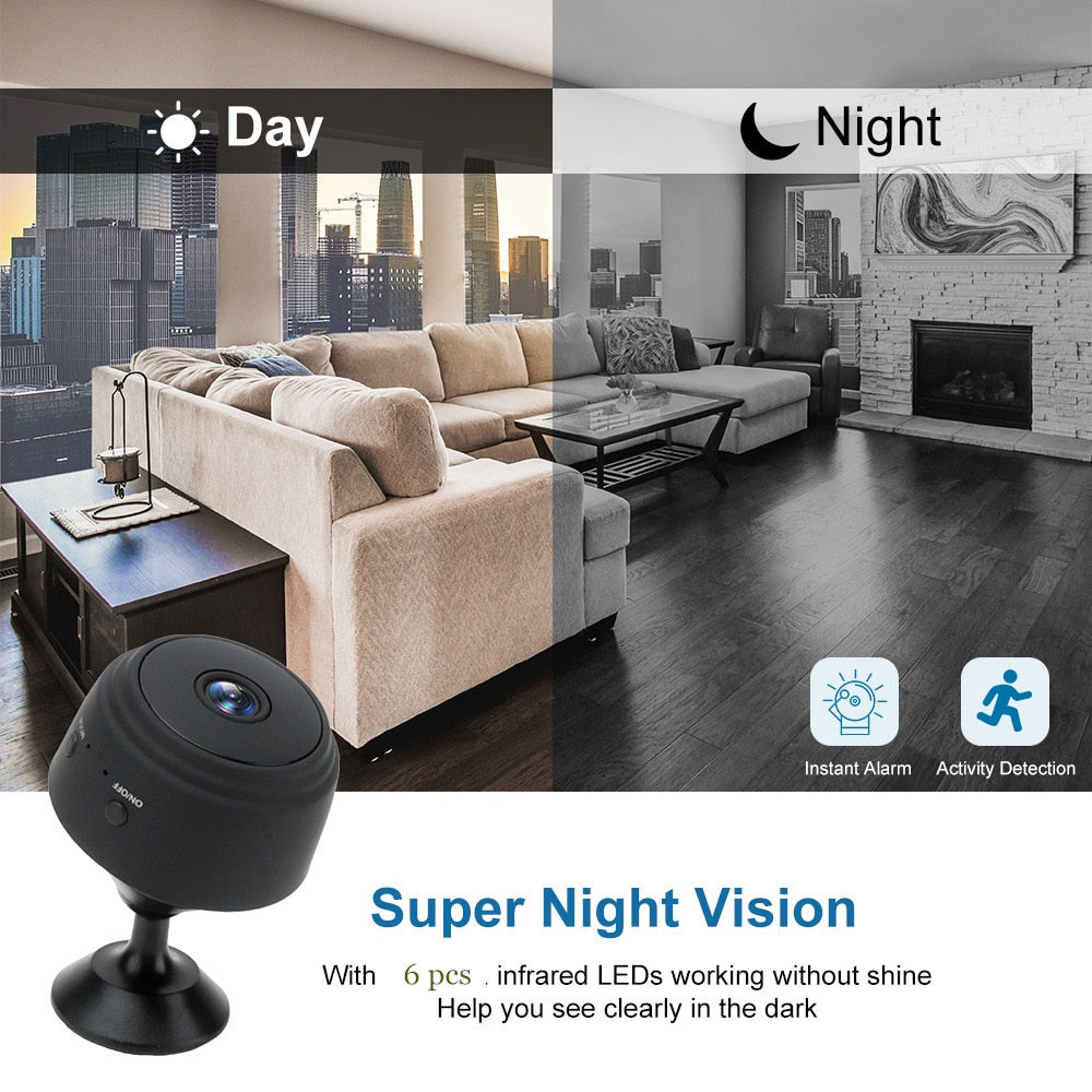 Mini Camera WiFi Camera 1080p HD Night Version; Micro Voice Recorder; Wireless Mini Camcorders; Video Surveillance; IP Camera